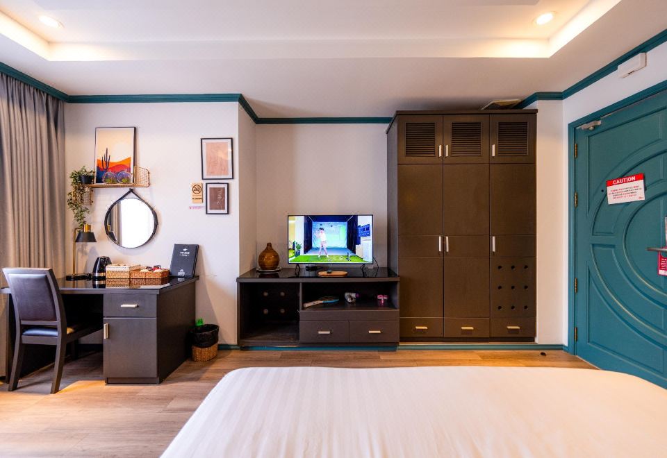 편안한 호텔 로비 이미지