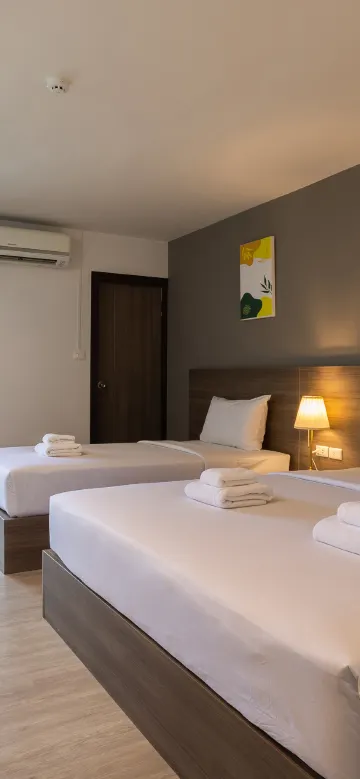 ห้องดีลักซ์ สำหรับสามท่าน