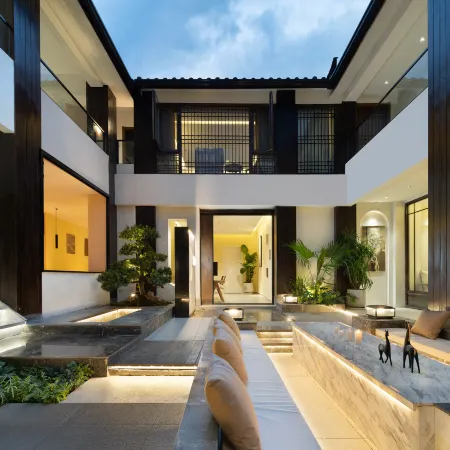 Yunxi Designsr resort countyard