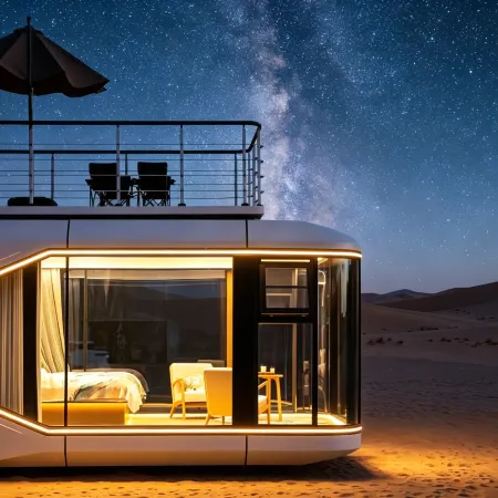 Dunhuang Mingsha Mountain Desert Off-Road Starry Resort