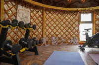 Da Qaidam Wild Luxury Hotel | City of Light & Shadow - Gym