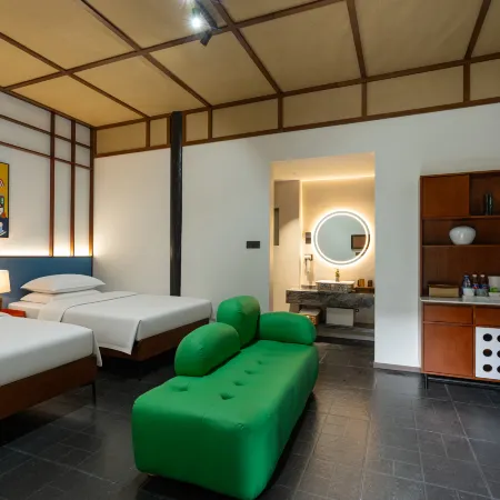 Xichang Ansuli villa holiday courtyard