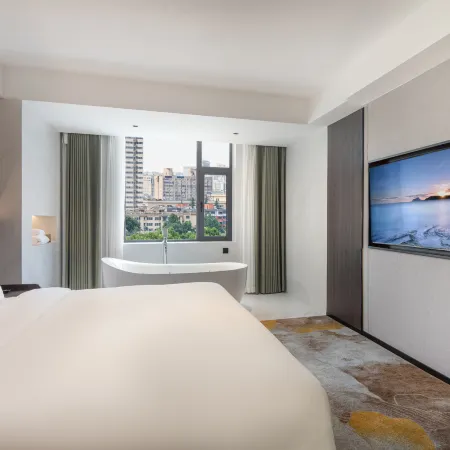 Xingbo Hotel (Xi 'an Bell Tower station Yongningmen Branch) Отели рядом с достопримечательностью «Станция метро Nanshaomen»