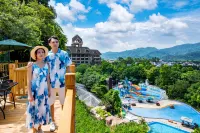 Guangzhou Jinxiu Xiangjiang Holiday Villa - สวนน้ำ