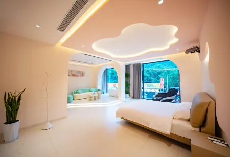 Qingyuan Zhuyijuju Отели рядом с достопримечательностью «Qingxin Culture Sports Center»