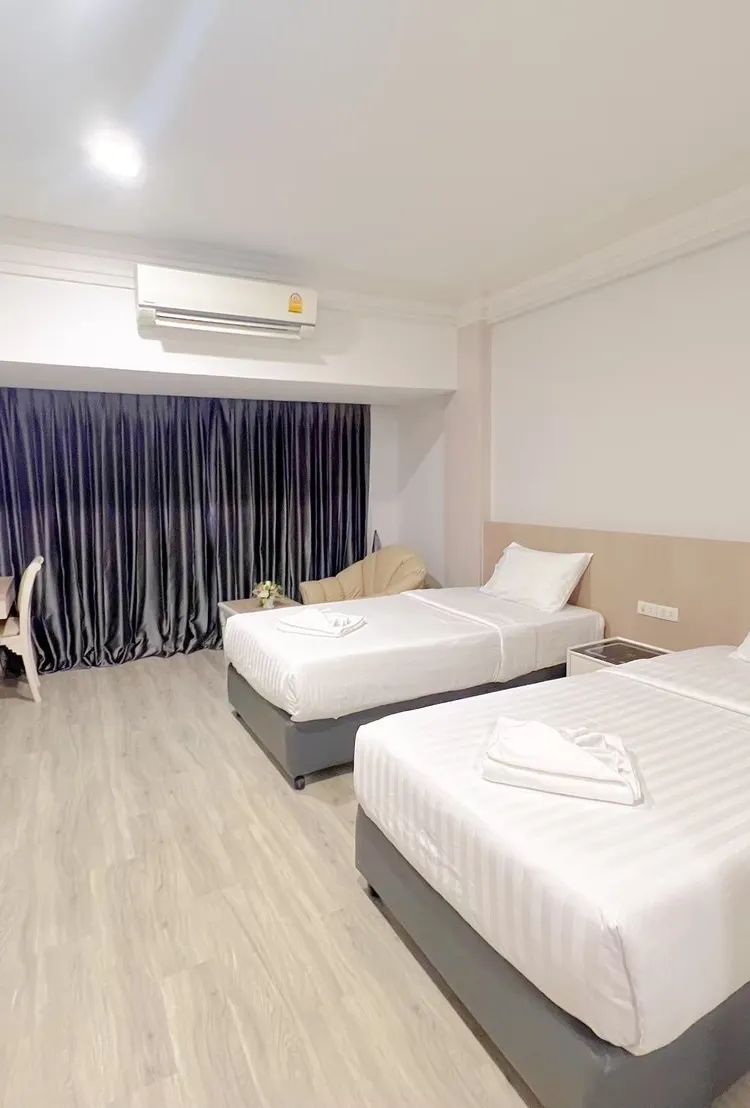 ห้องดีลักซ์ เตียงแฝด