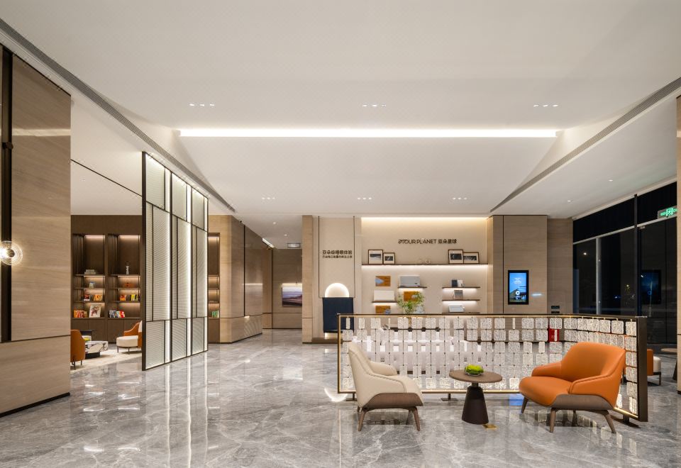 호텔에서 제공하는 조식 뷔페 이미지