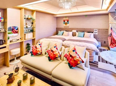 デラックス キング スイート ホテルバリアンリゾート新宿グランピング店 - 大人限定の写真