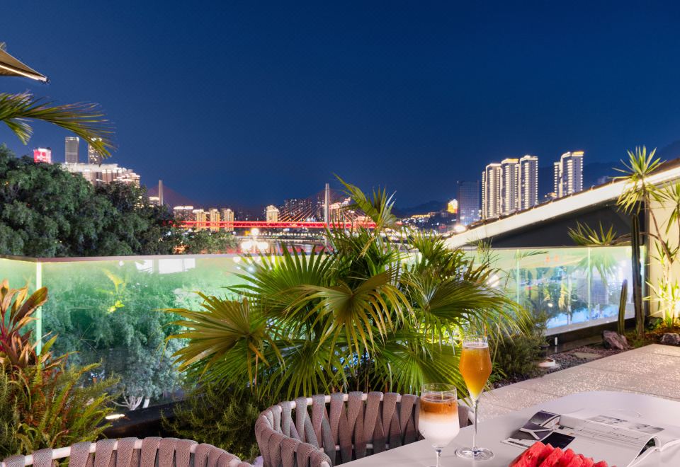 헤야 리버사이드 호텔 뷰