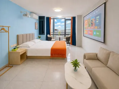 Xingran Movie Apartment (Fuzhou South Railway Station) Hotel a 