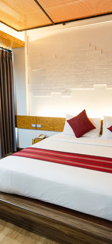 ห้องซูพีเรียร์ เตียงใหญ่ 1 เตียง