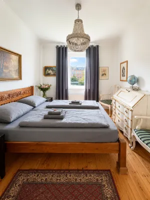 Velmora Boutique Suites - Vintage Design Apartment in Altstadtnähe - 주방