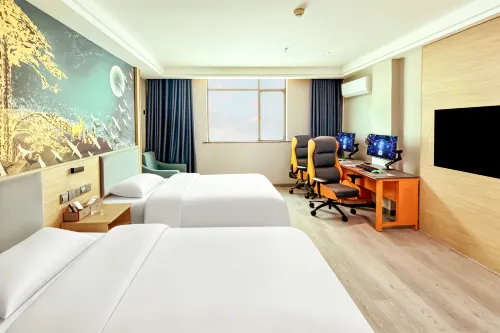 Yaxin E-Sports Hotel (Ji'an Yongfeng Chongwen West Avenue) - parkir