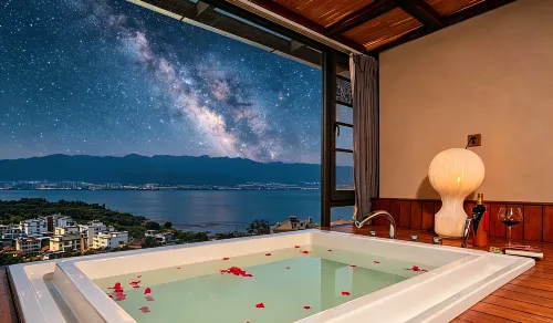 Starry Moon Bay Argyle Resort Seaview Hotel (Dali Erhai Airport Branch) - avec sources thermales