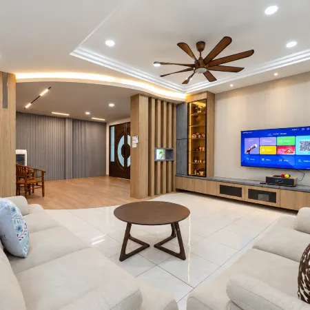 Taman Cheng Baru Landed Homestay 20 Pax Mahjong Karaoke Melaka