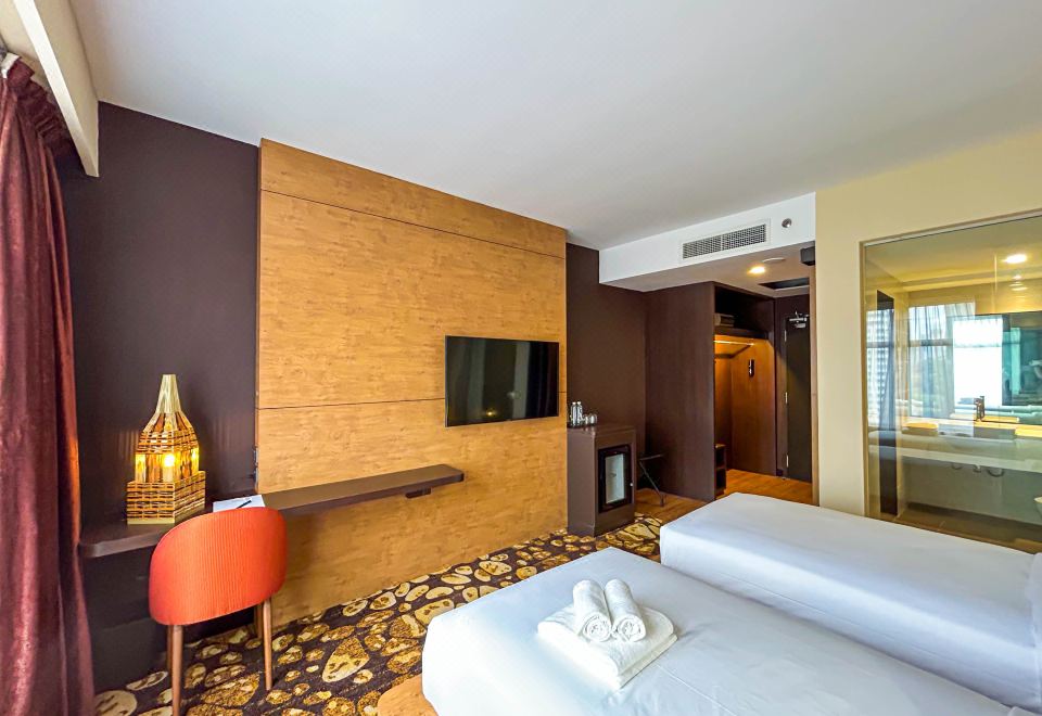 쿠알라룸푸르 도심의 야경