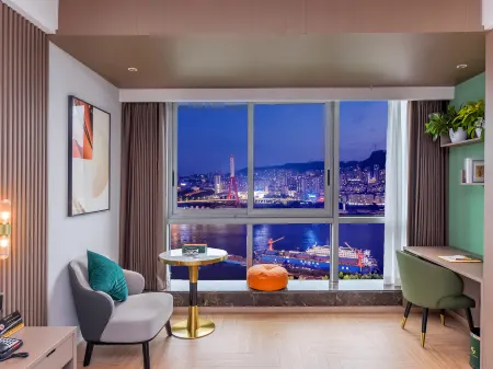 Chongqing Kuyue Hotel, Wanzhou Changjiang Star Yixin Plaza Отели рядом с Аэропорт Ваньчжоу