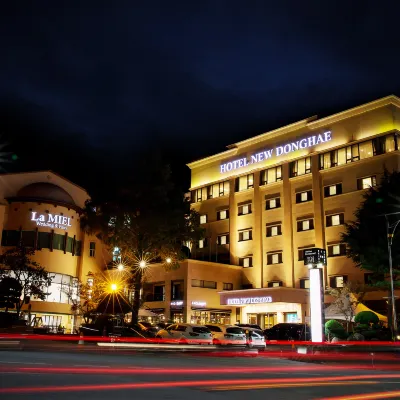 New Donghae Tourist Hotel Отели рядом с достопримечательностью «Библиотека города Самчхок»