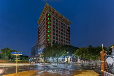 GreenTree Inn (Shanghai Zhujing Town Donglin Temple Jiankang Road) Hotel di Kota tua Fengjing Jinshan
