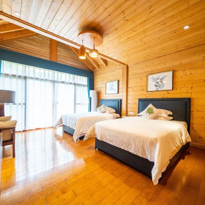 一房一廳木屋（獨棟別墅+户外草坪+燒烤庭院） 珠海橫琴星樂度露營小鎮優惠