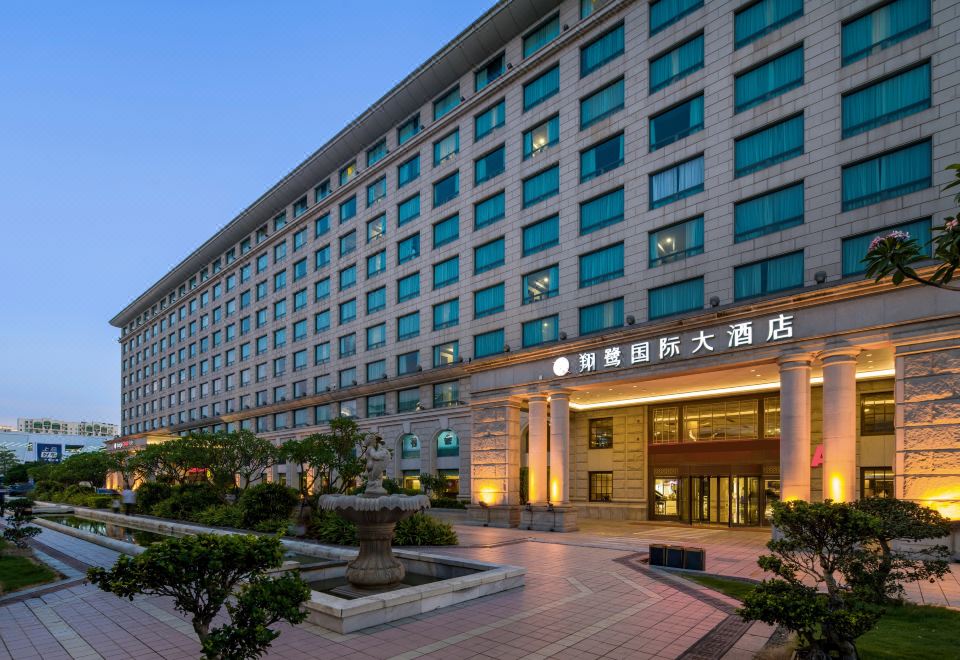 샹루 그랜드 호텔 샤먼 침실 이미지