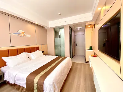 速8優選ホテル(市役所大唐飲食街) 嘉関市体育中心-総合館周辺のホテル