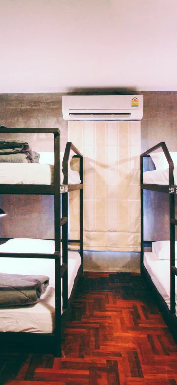 เตียงสองชั้น 4 เตียง พร้อมห้องน้ำส่วนตัว (สำหรับ 4 ท่าน)