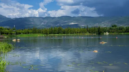 Shihua Yijing Seaview Hotel (Baoshan Qinghuahai Wetland Park Branch) Отели рядом со станцией Baoshan Railway Station