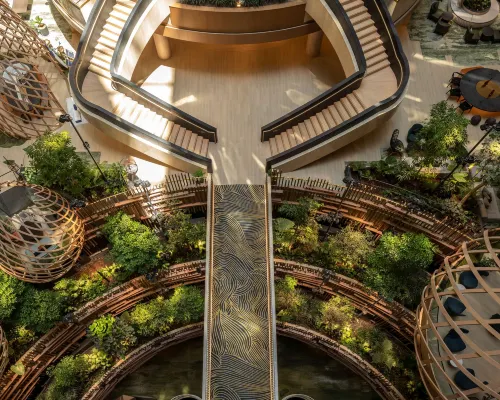 PARKROYAL COLLECTION Marina Bay, Singapore Отели рядом с достопримечательностью «Станция метро Bayfront»