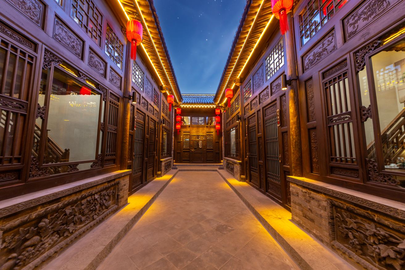 Pu she·Chinese style elegant courtyard vacation accommodation(Pingyao Scenic Area Store) 핑야오 호텔