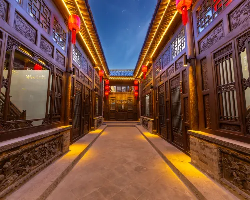 Pu she·Chinese style elegant courtyard vacation accommodation(Pingyao Scenic Area Store) Hotels in Pingyao County