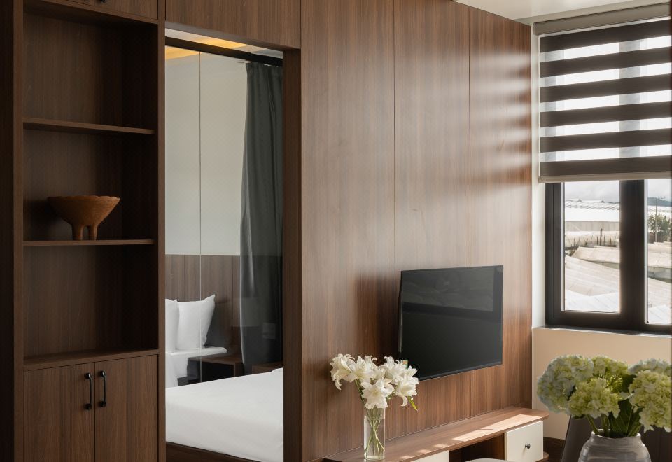 Anteaus Hotel & Apartment의 객실 내부