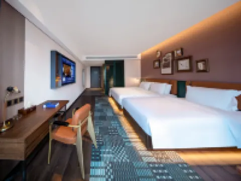 喆啡酒店（大連東港商務區音樂噴泉廣場店） 鄰近東港音樂噴泉廣場的酒店