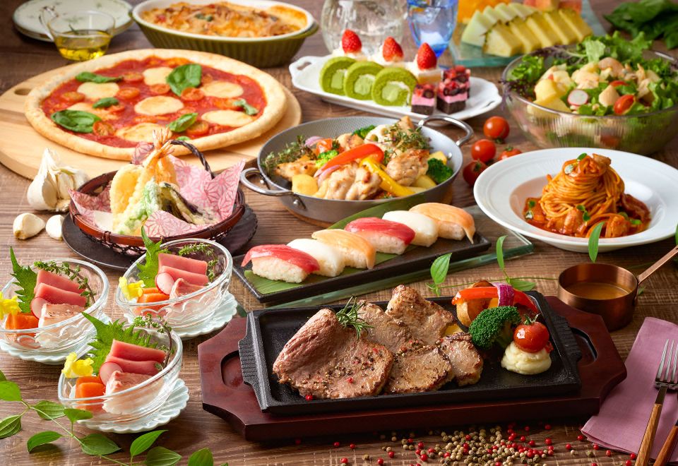 Ooedo Onsen Monogatari Kaike의 입구 전경