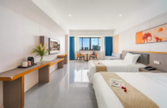 โรงแรมหลันเยว่ (จินจุนพลาซ่า เกาหมิง ฝอซาน) โรงแรมใกล้สวนนิเวศวิทยาป่าอ่าวนางหยาง