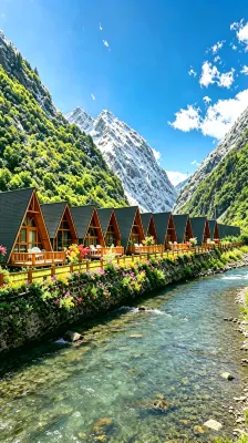 yijianrugu log cabin