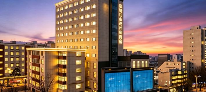 Serene Hongshan Designer Courtyard (Urumqi CCMALL Times Square) Urumçi otelleri
