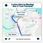HeyBlueee Homestay~ 5min Jetty/Netflix/Games - 3 tähden