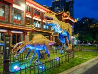 東坡家緣酒店（東坡水街店） 鄰近眉山商業水街的酒店