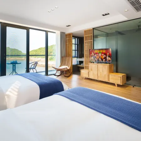 Zhujiajian Shuitian Yise·Super First-line Seaview Holiday Villa (Xiaowu Shitang Branch)