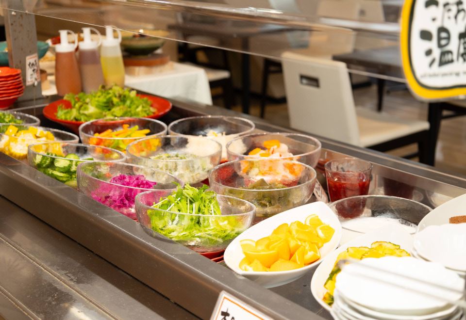 시주테쓰 호텔 프레지오의 조식 뷔페