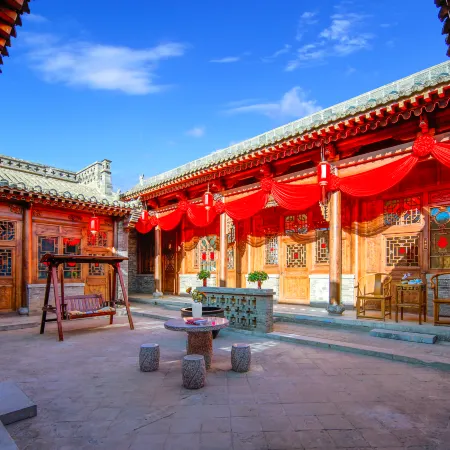 Pingyao dust outside boutique guest house