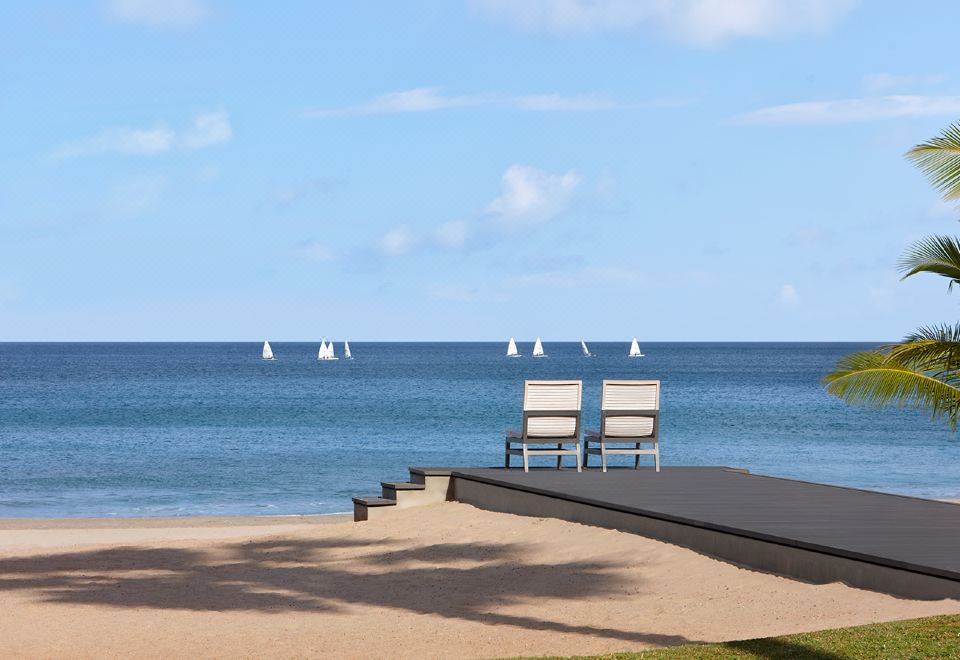 리조트 객실 전망