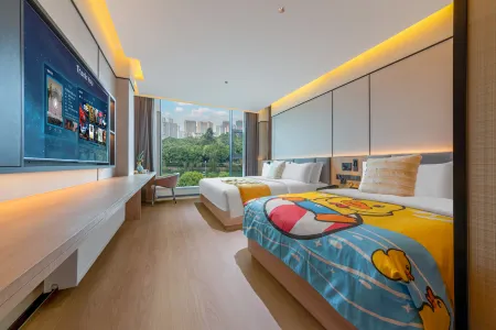 Chengdu Qiyu Riverside Hotel (Wenjiang Yongquan Subway Station Hopson Mall) Отели рядом с достопримечательностью «Lujiatan Ferry»