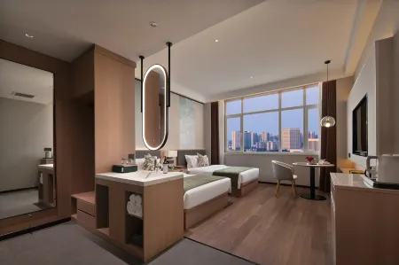 Meixu·Qingzhu Qiyue Hotel (Pingxiang) Отели в г. Пинсиан