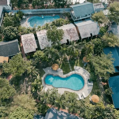Cottage Village โรงแรมใกล้หาด cửa cạn