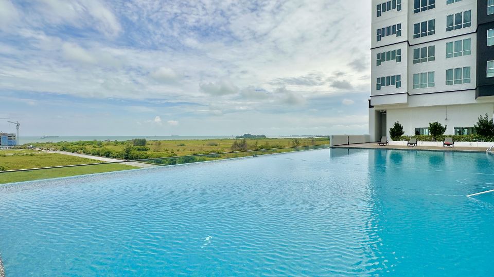 Amber Cove Melaka Pool with Sea View by Stayrene
