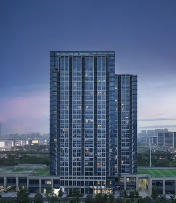 Yunju Holiday Apartment (Hanghai Wanduo City Branch, Xucun Town Government, Haining)) Отели рядом с достопримечательностью «Осака Красного Красного Красного Красного Красного К»