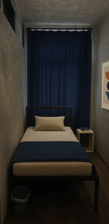 Standard Single Private Shared Bathroom