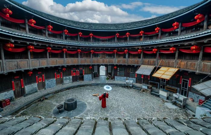 Fuqian Building 1906 Tulou Homestay